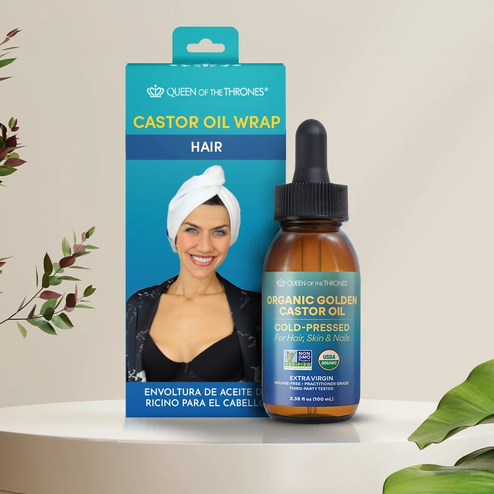 Castor Oil Beauty Wrap Bundle